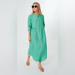 Pomander Place Lydell Dress - Seafoam Green - Small
